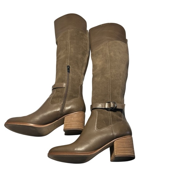 Marc Fisher Leather and Suede Tall Boots Womens 7M - Picture 6 of 16